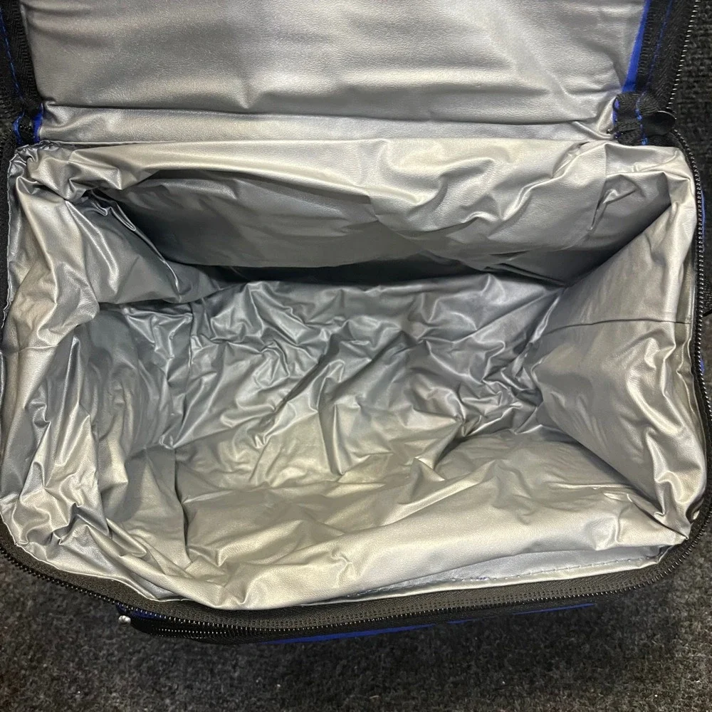 California Innovations Collapsible Blue MusiCooler AM FM‎ Radio Aux Speaker Bag